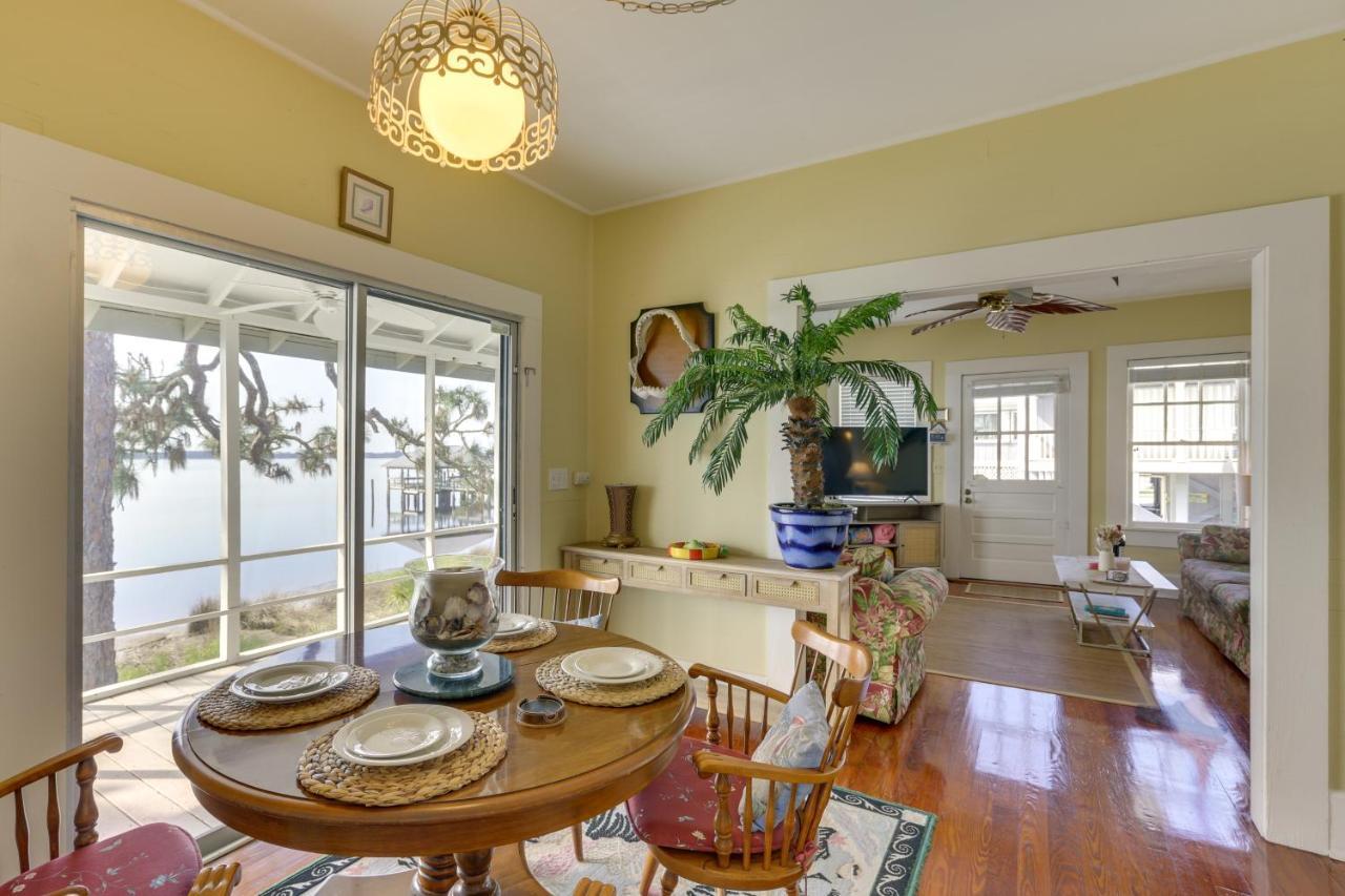 Waterfront Ochlockonee Bay Cottage With Views! Panacea Bagian luar foto