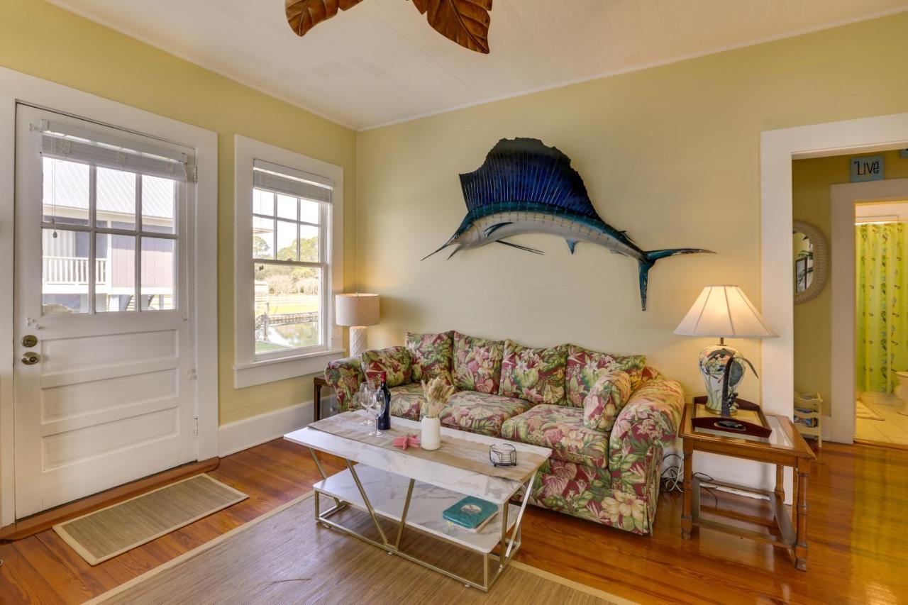 Waterfront Ochlockonee Bay Cottage With Views! Panacea Bagian luar foto