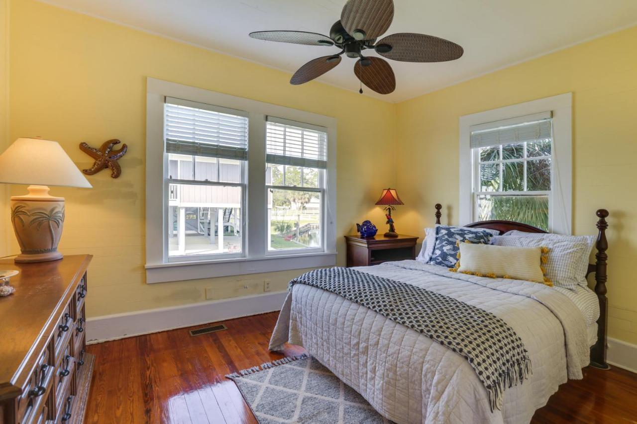 Waterfront Ochlockonee Bay Cottage With Views! Panacea Bagian luar foto