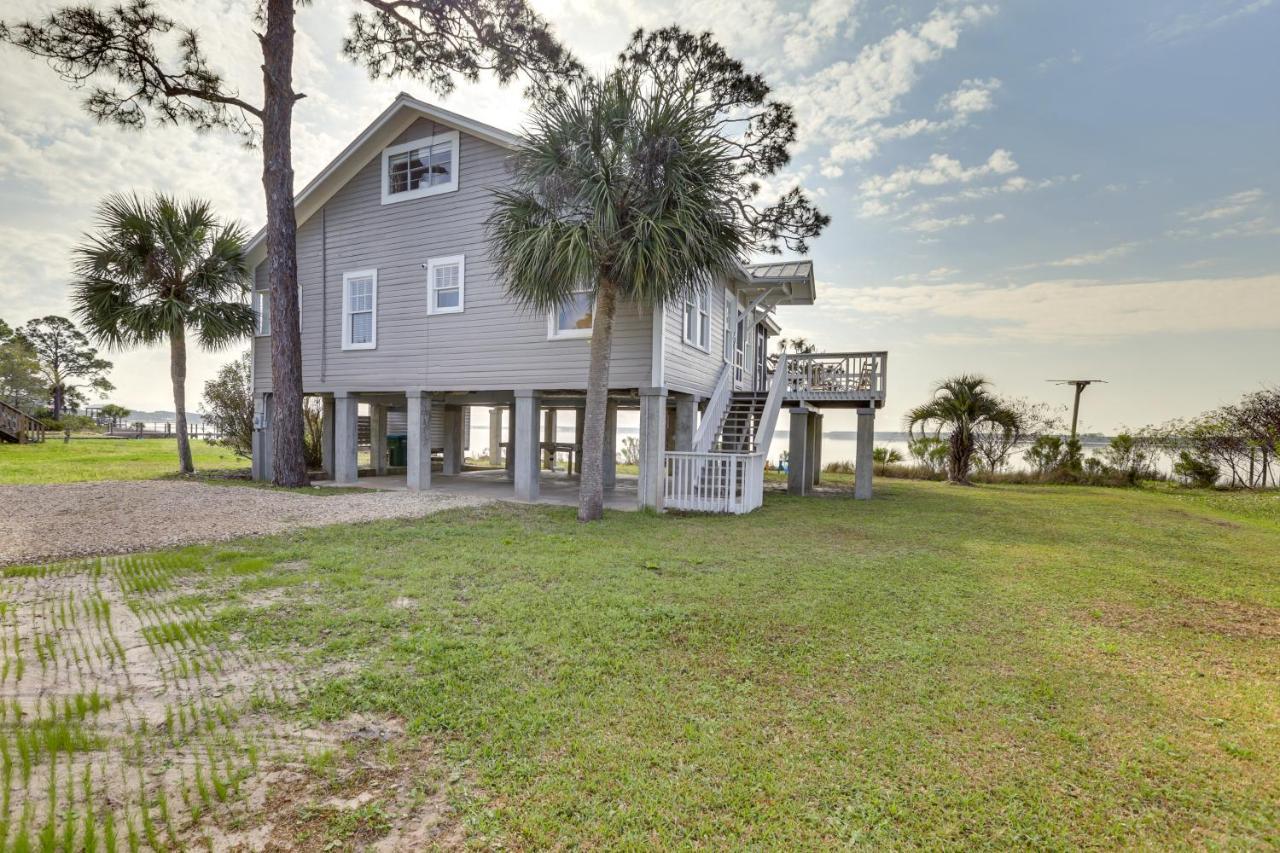 Waterfront Ochlockonee Bay Cottage With Views! Panacea Bagian luar foto