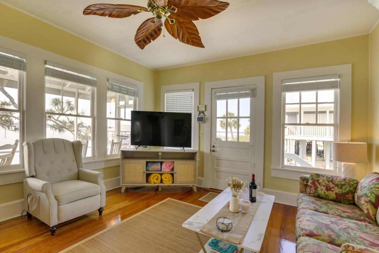Waterfront Ochlockonee Bay Cottage With Views! Panacea Bagian luar foto